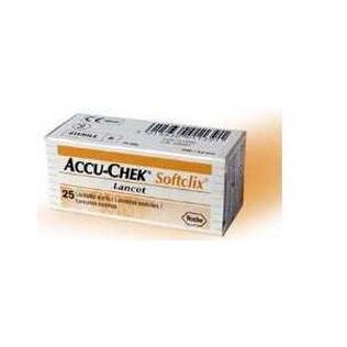 LANCETTE PUNGIDITO ACCU-CHEK SOFTCLIX 200 PEZZI