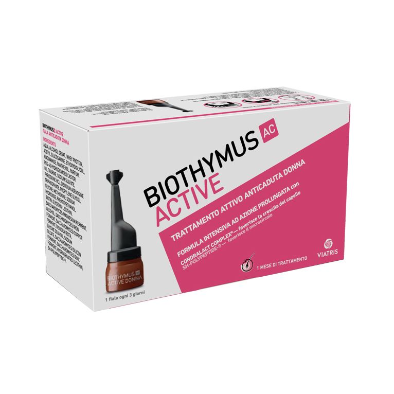 biothymus ac active trattamento attivo anticaduta donna 10 fiale