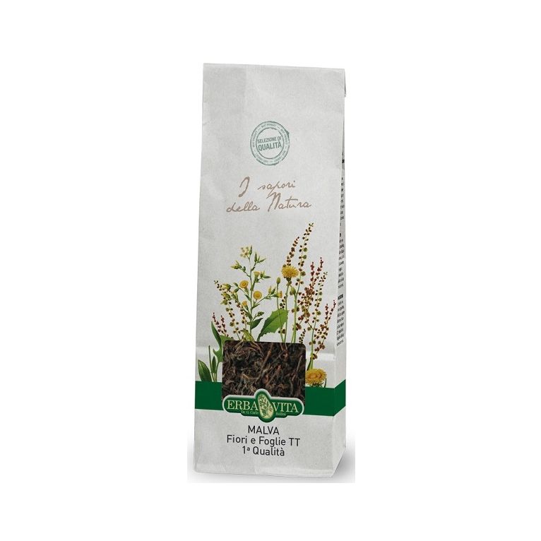 malva taglio tisana 1 qualita' fiori e foglie