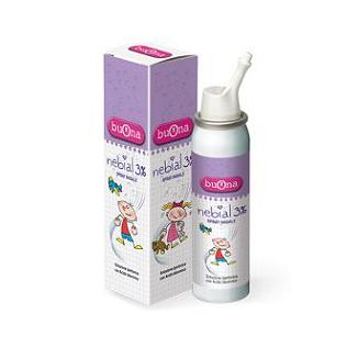 NEBIAL SOLUZIONE SALINA IPERTONICA DI SODIO CLORURO AL 3% CON ACIDO IALURONICO SPRAY NASALE 100 ML