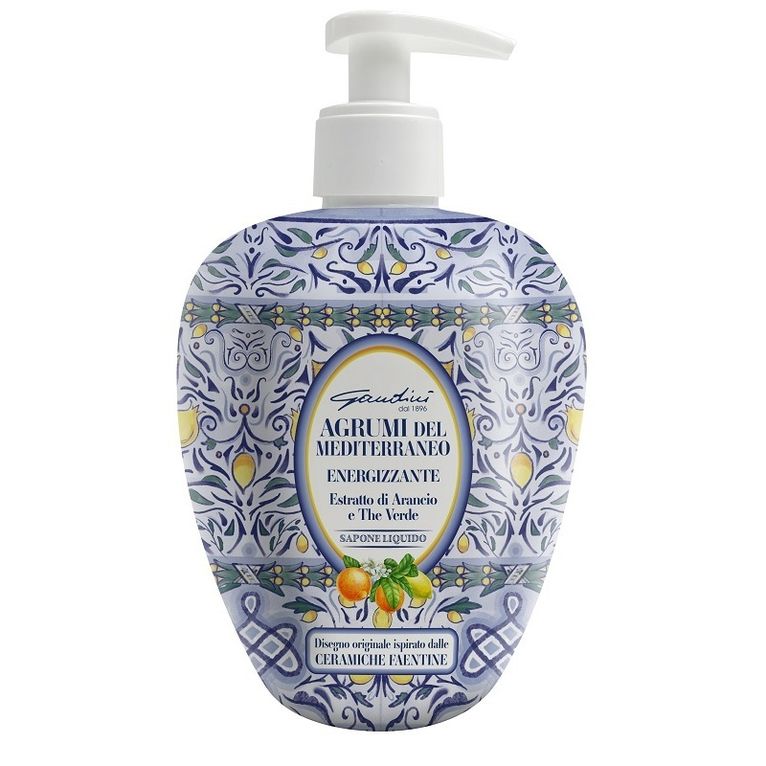 gandini sapone liquido faenza agrumi 500 ml