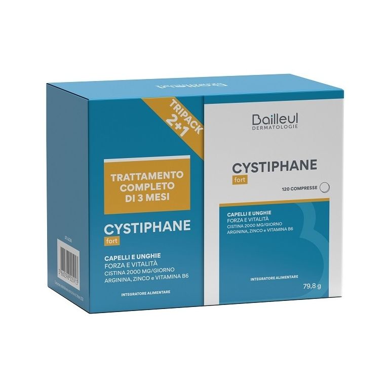 cystiphane tripack 2+1 3 confezioni da 120 compresse