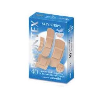 CEROTTO PRONTEX SKIN STRIPS 6 FORMATI ASSORTITI ASTUCCIO 40PEZZI