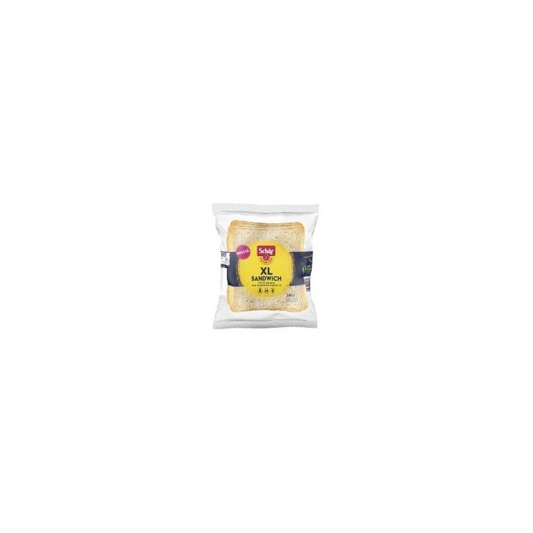 schar xl sandwich pane bianco senza lattosio 280 g