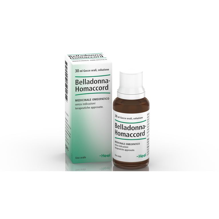 belladonna homaccord gocce orali 30 ml flacone contagocce