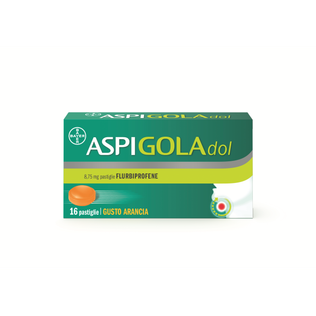 ASPIGOLADOL 16 pastiglie 8,75 mg arancia