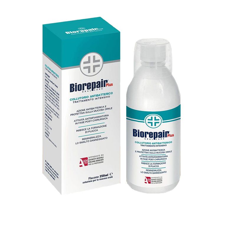 biorepair oral care plus collutorio protezione gengive 250 ml