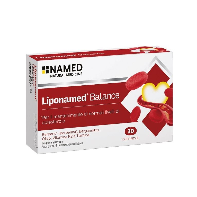 liponamed balance 30 compresse senza glutine naturalmente privo di lattosio