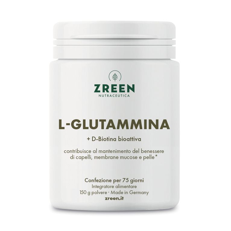 zreen l-glutammina polvere 150 g