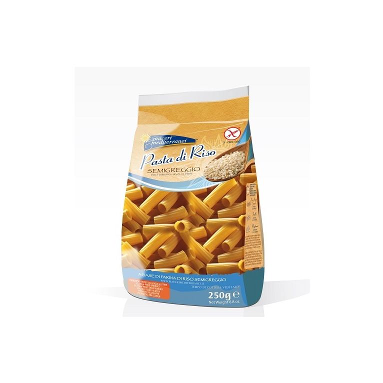 piaceri mediterranei pasta riso rigatoni 250 g