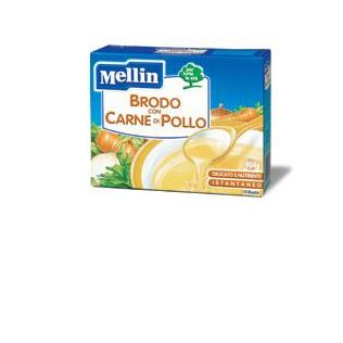 MELLIN BRODO CARNE POLLO 10 BUSTINE X 5 G