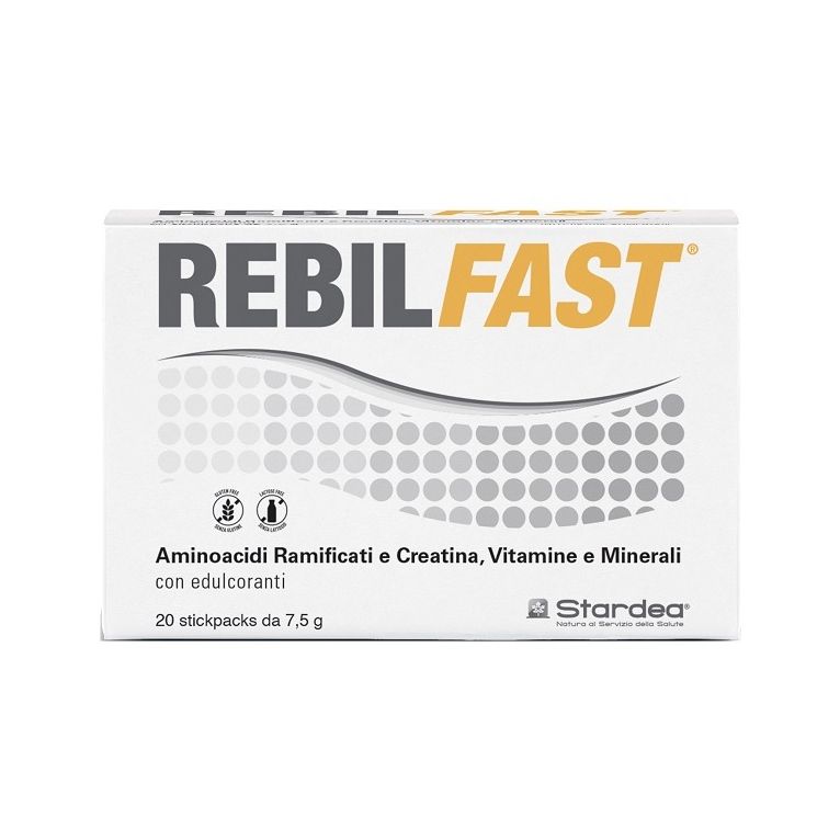rebilfast 20 stickpack 7,5 g senza glutine senza lattosio