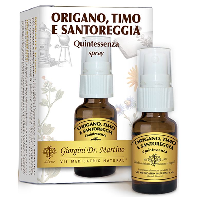 origano timo santoreggia quintessenza spray 15 ml