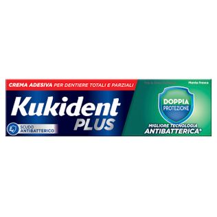 KUKIDENT PLUS BARRIERA ANTI-CIBO FRESCO CREMA ADESIVA DENTIERE 40 G
