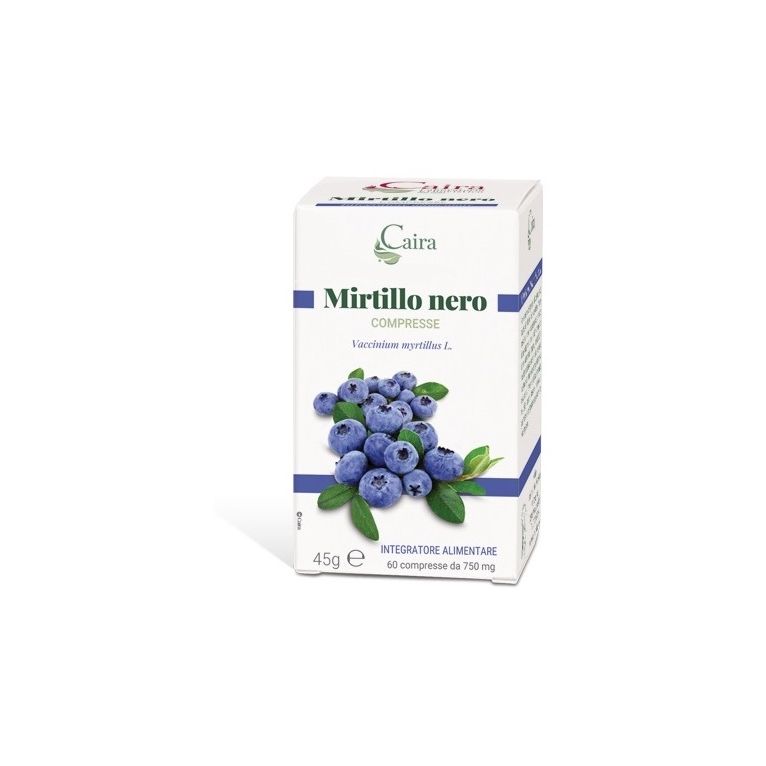 caira mirtillo nero 60 compresse