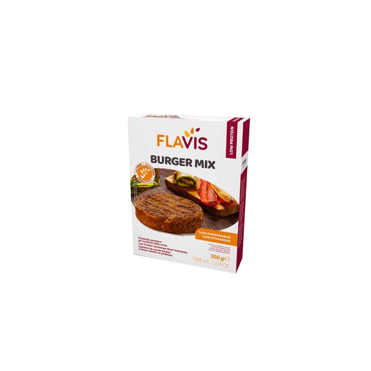 flavis burger mix preparato aproteico per sostituto della carne 350 g