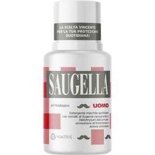 SAUGELLA UOMO PH FISIOLOGICO DETERGENTE MASCHILE QUOTIDIANO100 ML