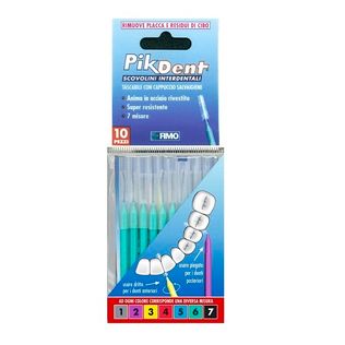 PIKDENT STUZZICOLINO 6 VERDE 10 PEZZI