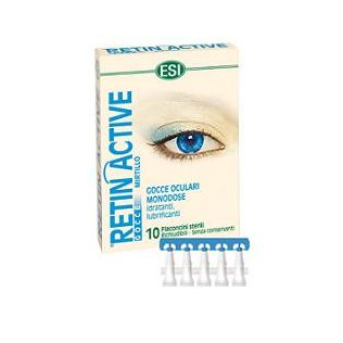 ESI RETIN ACTIVE MIRTILLO GOCCE OCULARI 10 FLACONCINI MONODOSE DA 0,5 ML