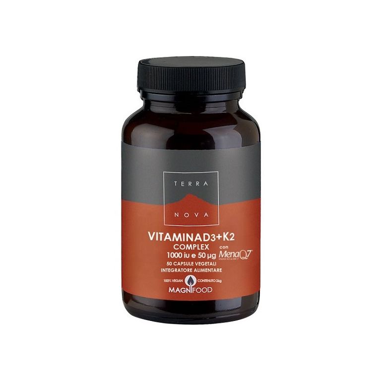 terranova vitamina d3 + k2 50 capsule