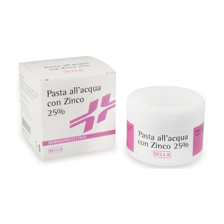 pasta acqua con zinco 25% 100 g