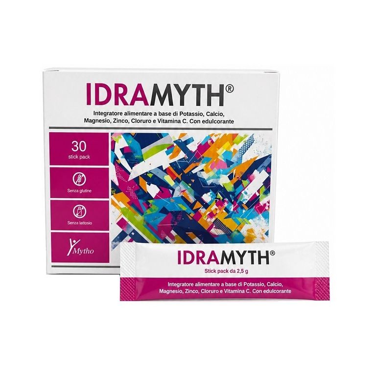 idramyth 30 stick pack senza glutine e lattosio