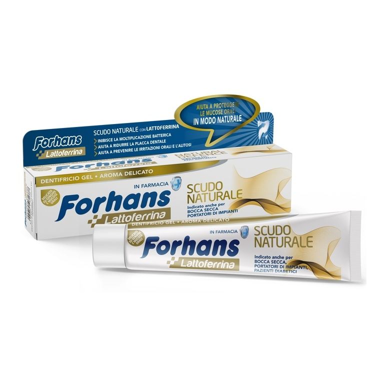 forhans dentifricio scudo naturale 75 ml