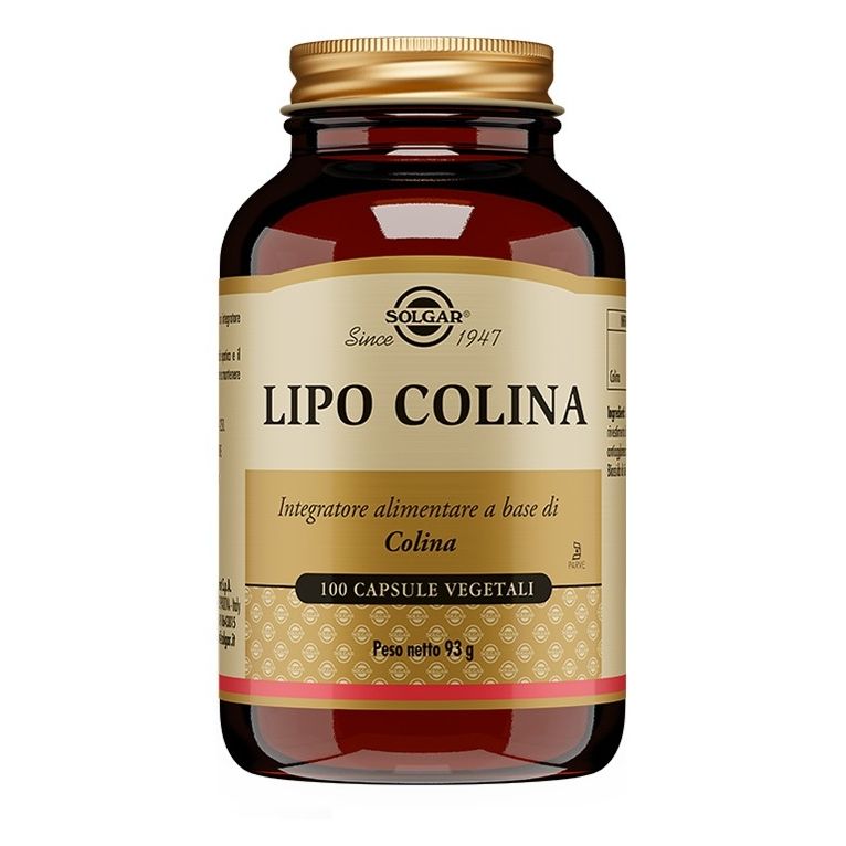 lipo colina 100 capsule vegetali