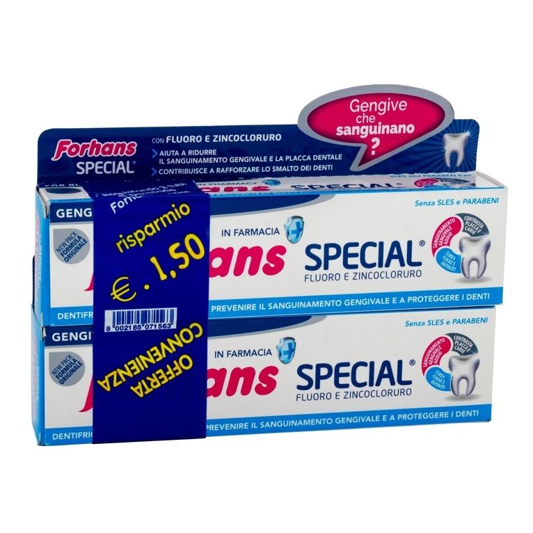 forhans sp dentif 2x75ml