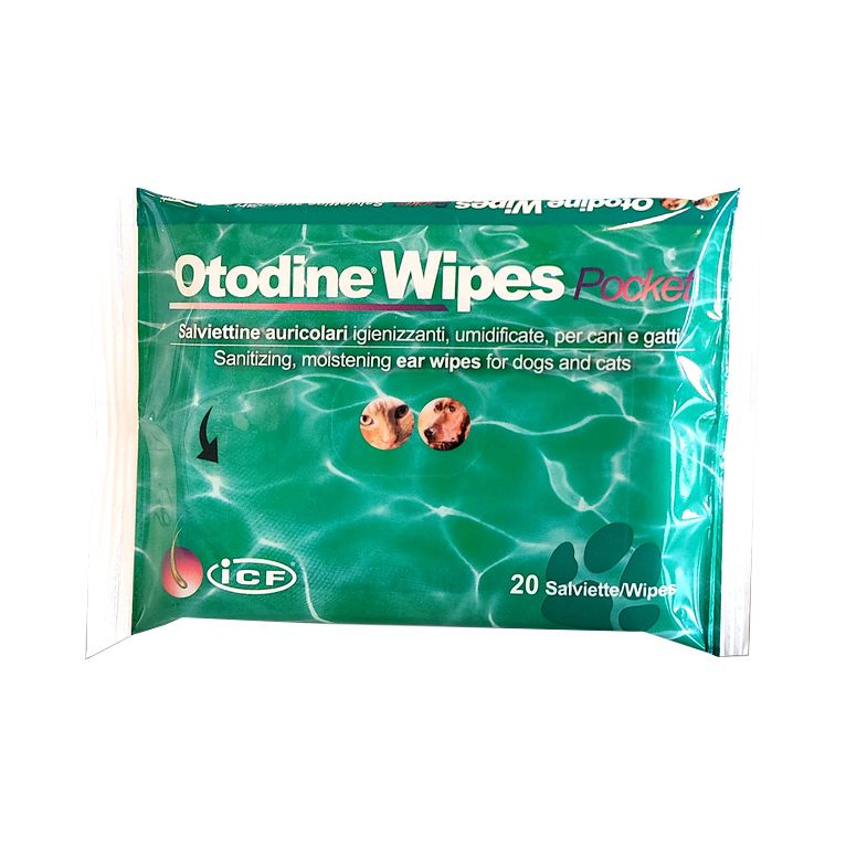 otodine wipes pocket 20 pezzi