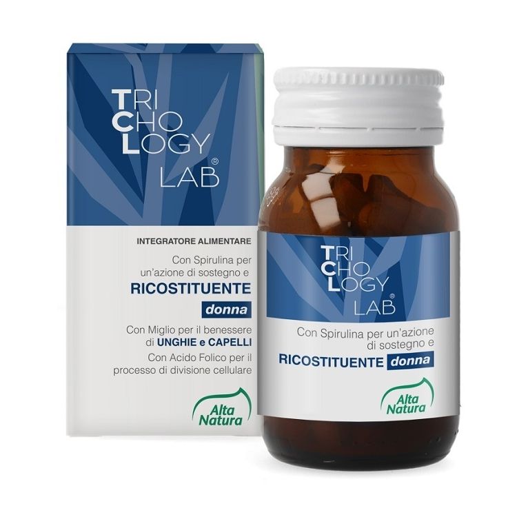trichology lab 50 compresse donna anticaduta