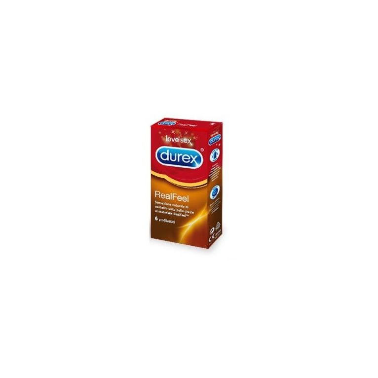 profilattico durex realfeel 6 pezzi