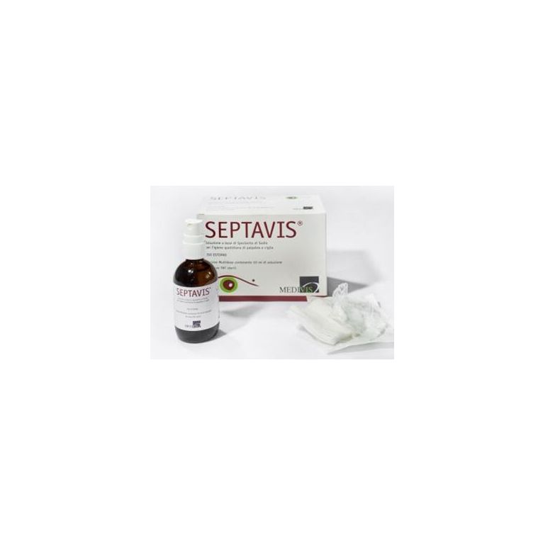 septavis 50 ml + 50 garze in tnt sterili