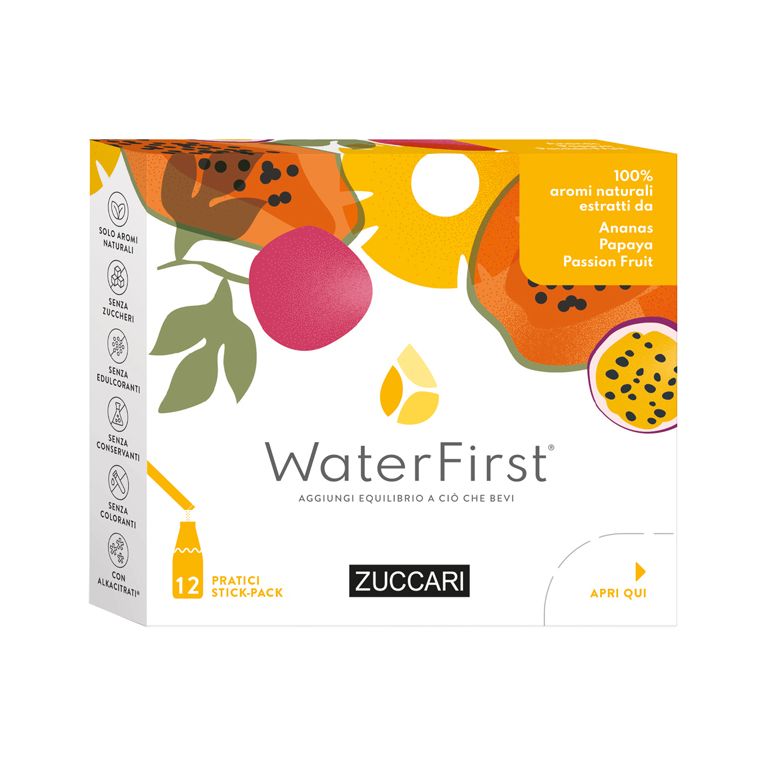 water first ananas-papaya-passion fruit 12 stick pack
