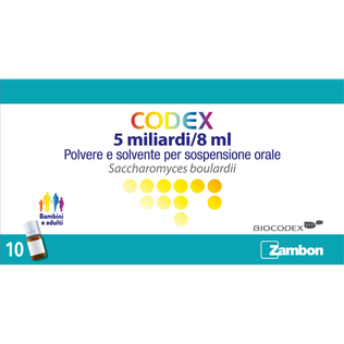 CODEX orale sosp 10 flaconcini 5 mld 8 ml