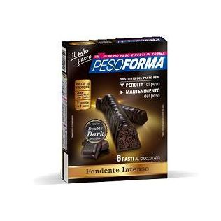 PESOFORMA BARRETTA DOUBLE DARK 6 PASTI 12 X 31 G