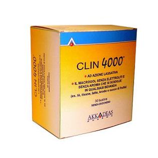 CLIN 4000 LASSATIVO 30 BUSTINE MONOUSO 10 G SENZA ZUCCHERO