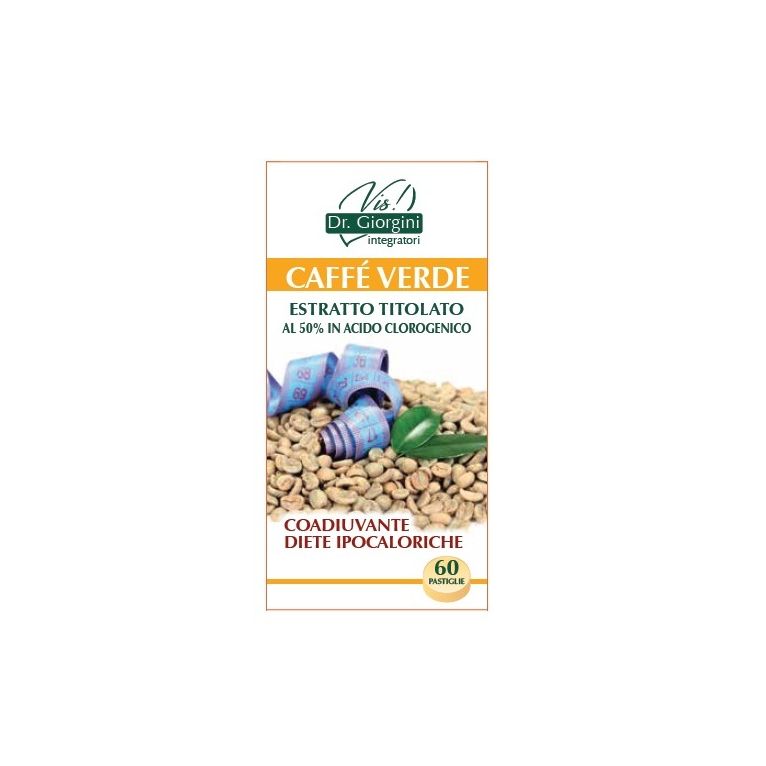 caffe' verde estratto titolato 60 pastiglie