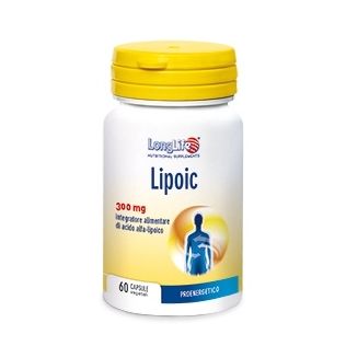LONGLIFE LIPOIC 300 MG 60 CAPSULE VEGETALI DA 500 MG