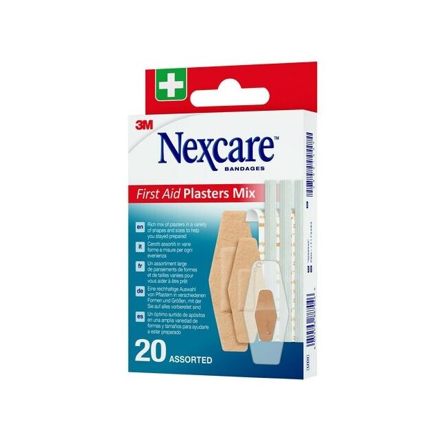 cerotto-nexcare-kit-first-aid-assortimento-20-pezzi