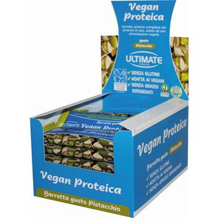 ULTIMATE BARRETTA VEGAN PROTEICA PISTACCHIO 24 X 40 G
