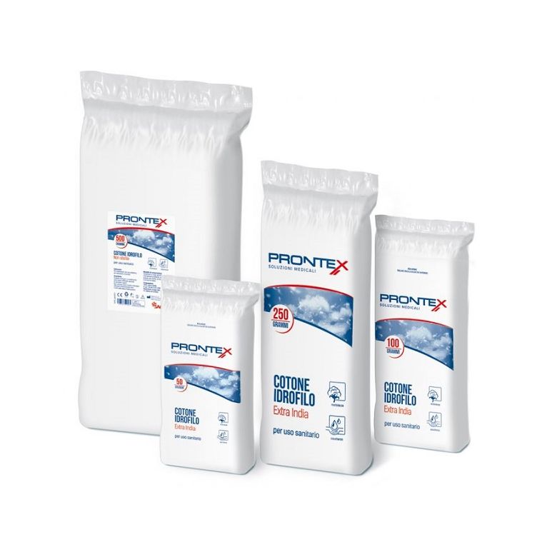 cotone idrofilo extra india prontex 500 g
