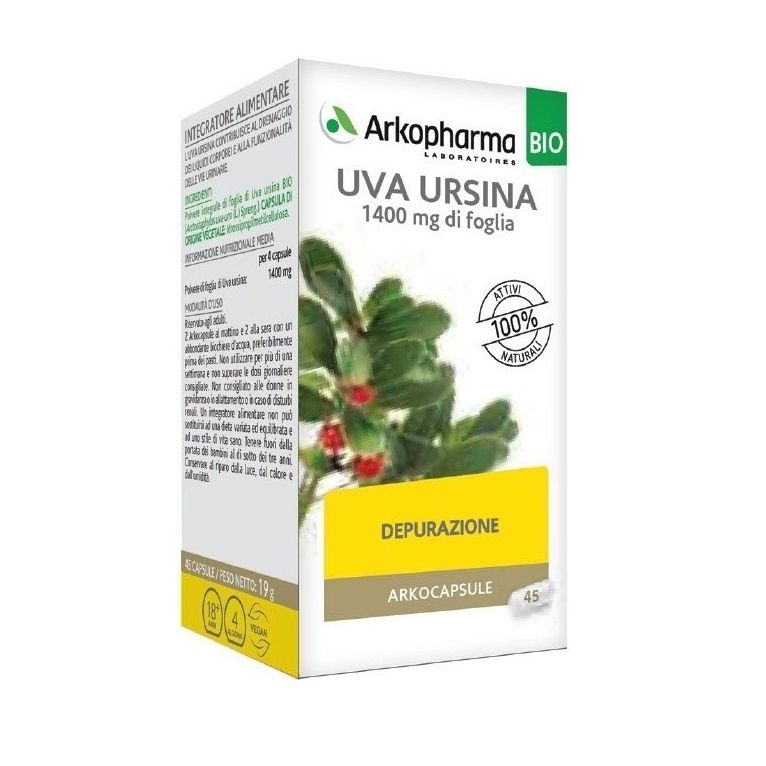arko capsule uva ursina bio 45 capsule