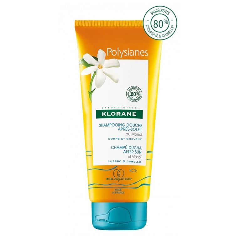 klorane shampoo doccia doposole corpo/capelli 200ml