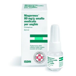 NIOGERMOX smalto unghie 6,6 ml 80 mg/g
