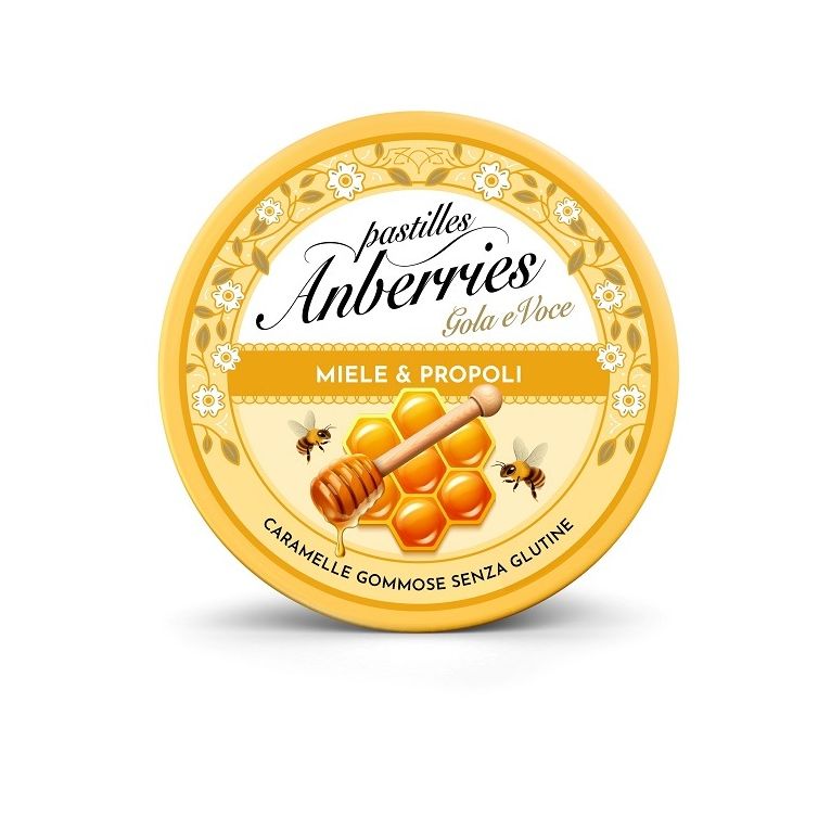 anberries miele&propoli caramelle gommose 50 g