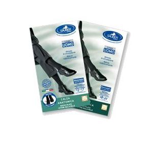 CALZA UOMO COTONE 140 DENARI GRANDE BLU