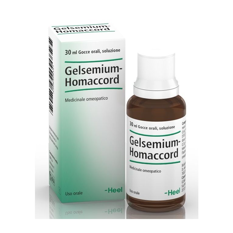 heel gelsemium homaccord gocce 30 ml
