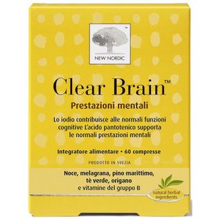 CLEAR BRAIN 60 COMPRESSE