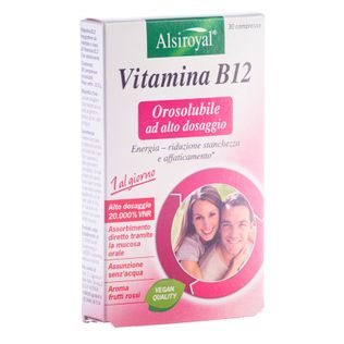 VITAMINA B12 OROSOLUBILE 30 COMPRESSE